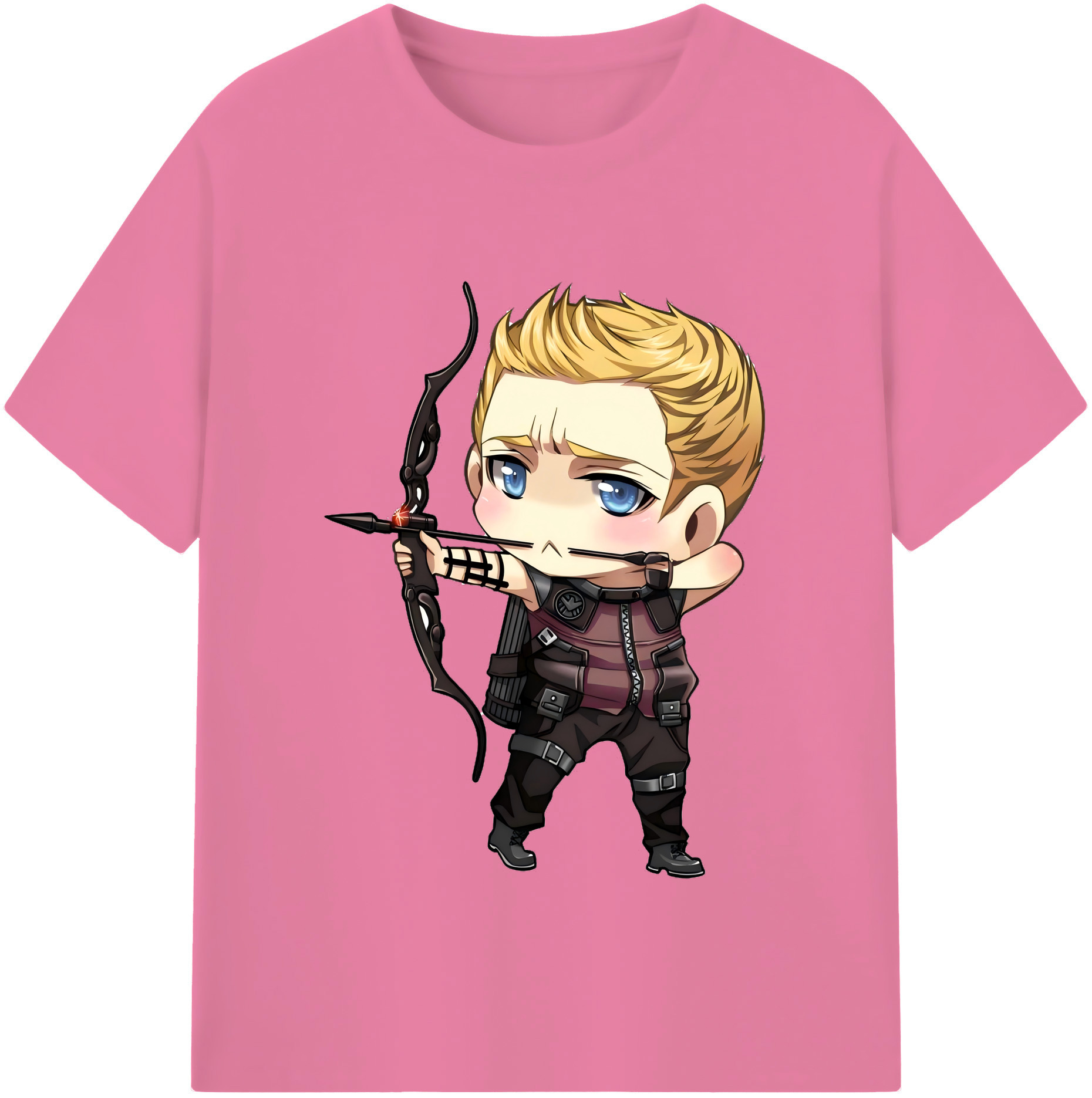 （画像用） アベンジャーズ The Avengers 綿100％半袖Tシャツ（フロントプリント）